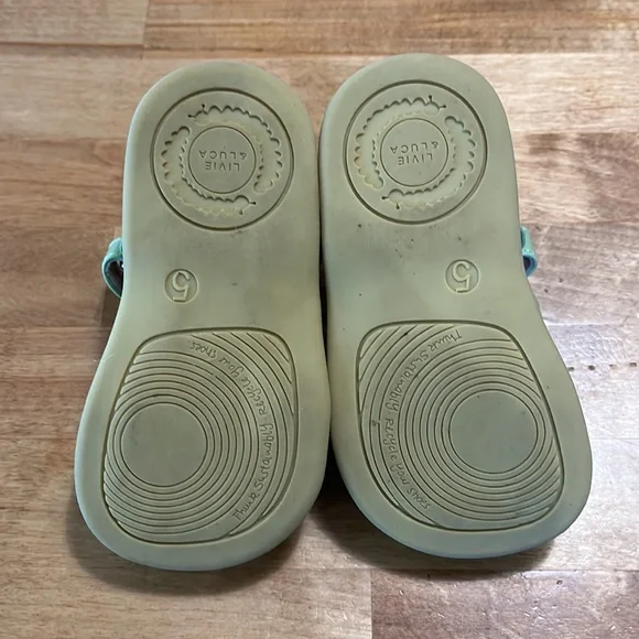 Livie & Luca Petunia Green Classic Patent Leather Shoes Sandals - Picture 6 of 8